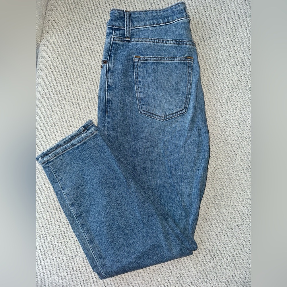 Abercrombie & Fitch Blue Straight Leg Jeans